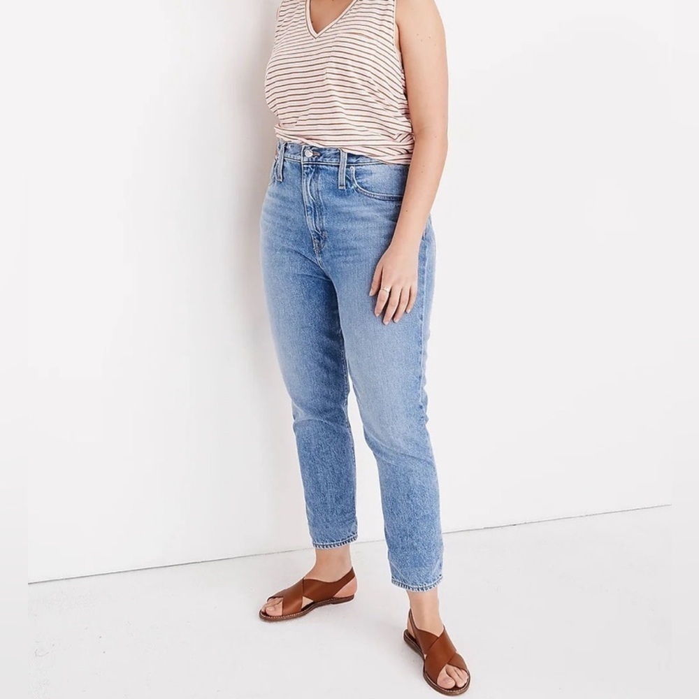 Madewell The Mom Jeans High-Rise Medium Wash Women’s Sz 29
